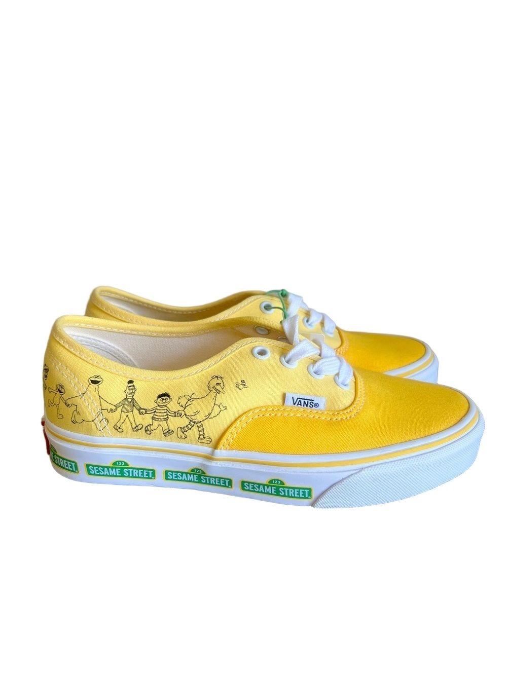 Vans Sesame Street X Authentic Sesame Street Family Unisex Shoe Size 6.5 Or 5